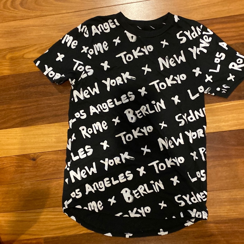 Boys T-Shirt with city names